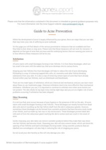 Acne Prevention Acne Support Guide acne support